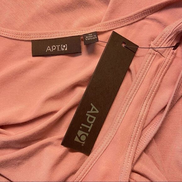 3/$15 Apt 9 Gradient Purple Ruffle Tank Top M - Picture 4 of 6